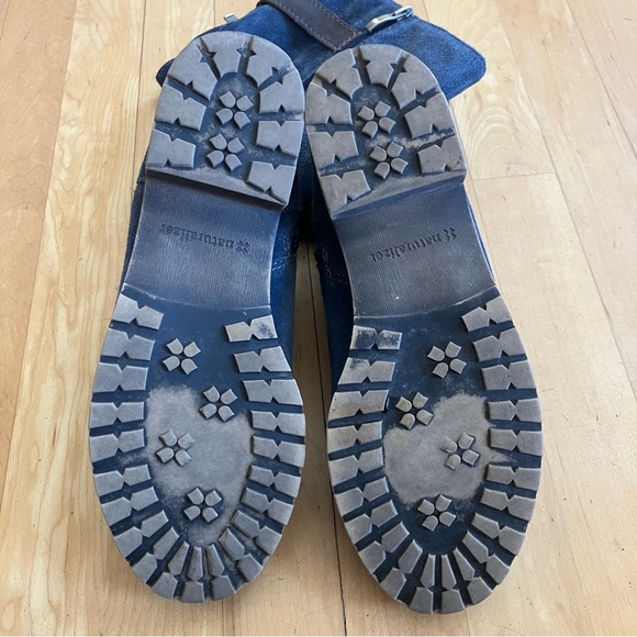 Blue suede leather Naturalizer Tanita boots size 7 - Picture 5 of 10